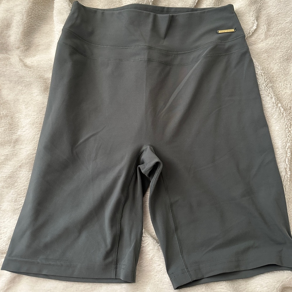 Gymshark Whitney Simmons Bike Shorts Eucalyptus green